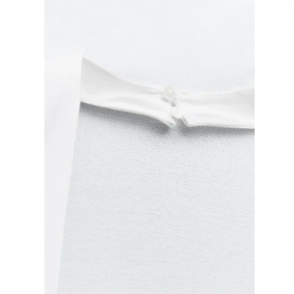 Zara LINEN BLEND CUT OUT JUMPSUIT